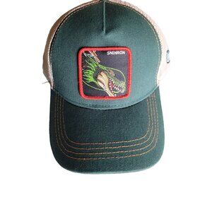 Dragon Ball Z  Shenron Trucker Hat Green/Beige SnapBack Cap Baseball Game Adjust
